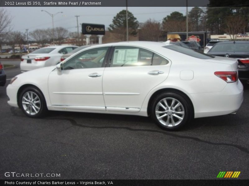 Starfire White Pearl / Parchment 2012 Lexus ES 350