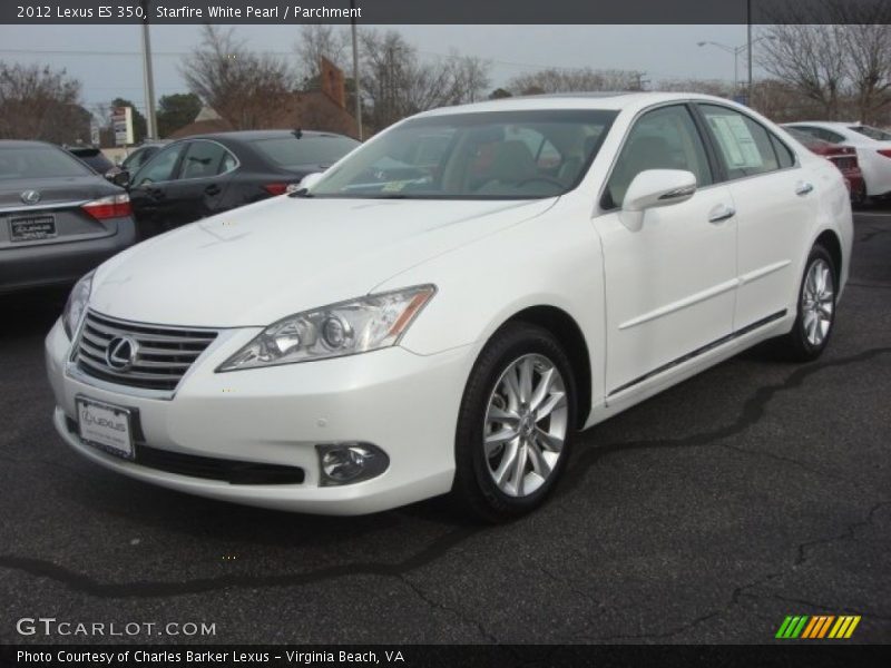 Starfire White Pearl / Parchment 2012 Lexus ES 350