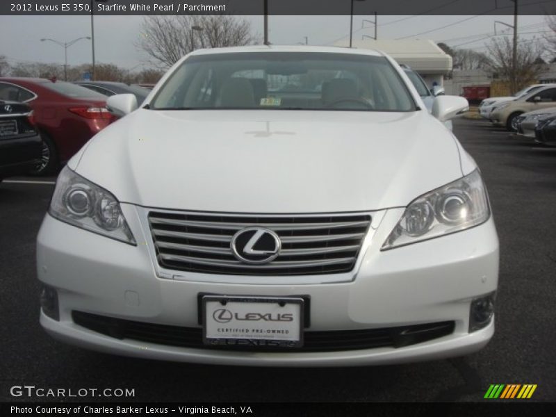 Starfire White Pearl / Parchment 2012 Lexus ES 350