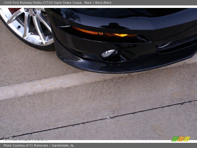 Black / Black/Black 2009 Ford Mustang Shelby GT500 Super Snake Coupe