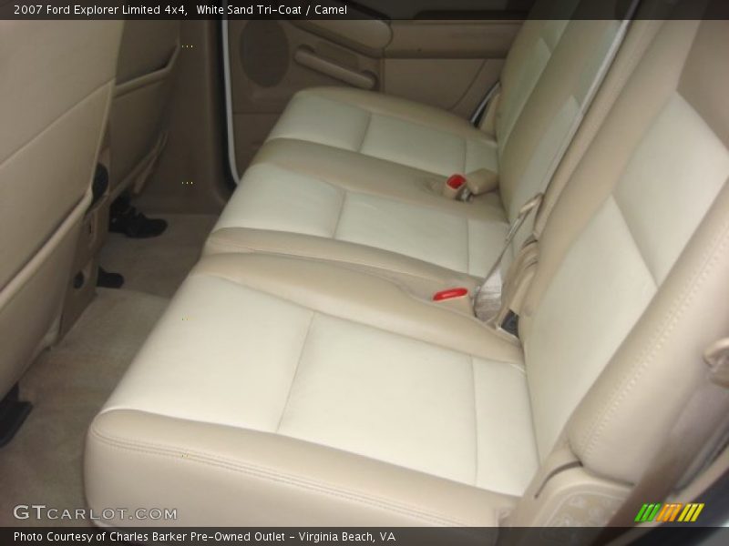 White Sand Tri-Coat / Camel 2007 Ford Explorer Limited 4x4