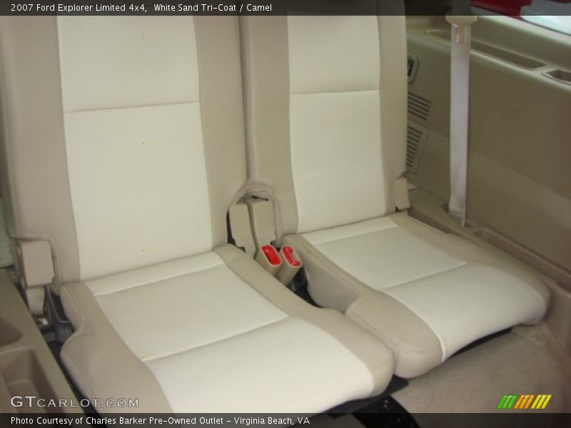 White Sand Tri-Coat / Camel 2007 Ford Explorer Limited 4x4