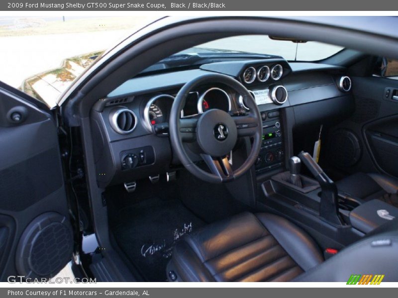 Black/Black Interior - 2009 Mustang Shelby GT500 Super Snake Coupe 