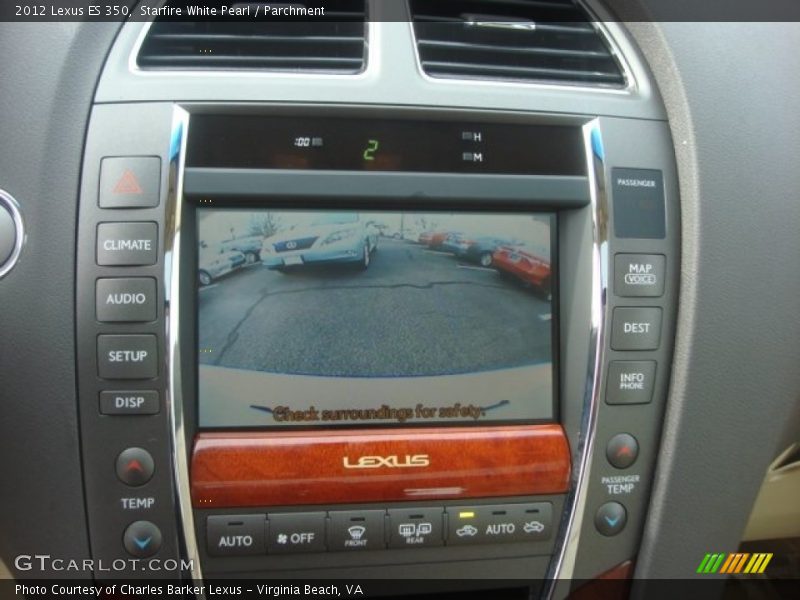 Starfire White Pearl / Parchment 2012 Lexus ES 350