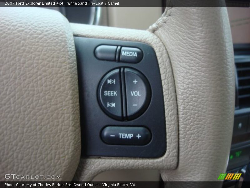 Controls of 2007 Explorer Limited 4x4