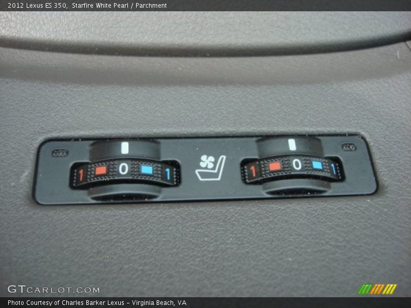 Starfire White Pearl / Parchment 2012 Lexus ES 350
