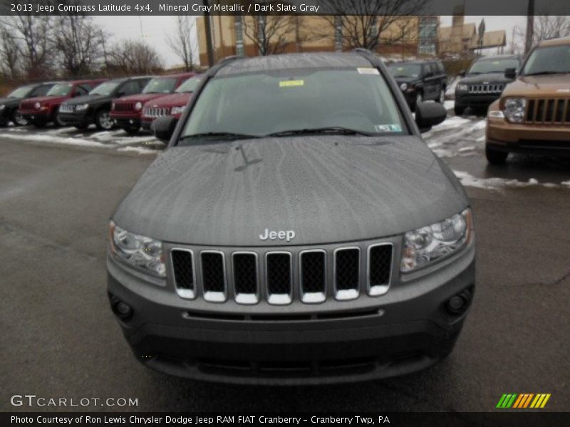 Mineral Gray Metallic / Dark Slate Gray 2013 Jeep Compass Latitude 4x4