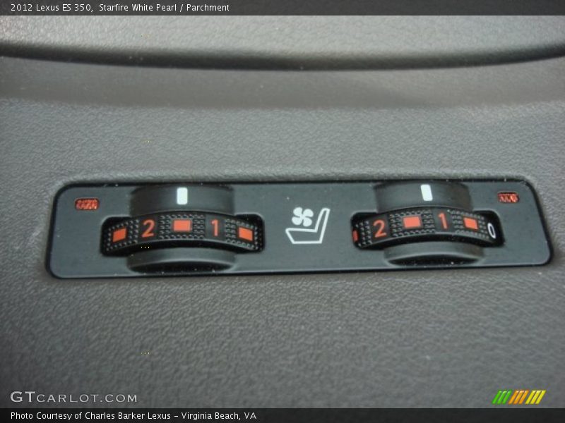 Starfire White Pearl / Parchment 2012 Lexus ES 350