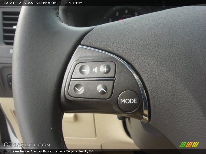 Starfire White Pearl / Parchment 2012 Lexus ES 350
