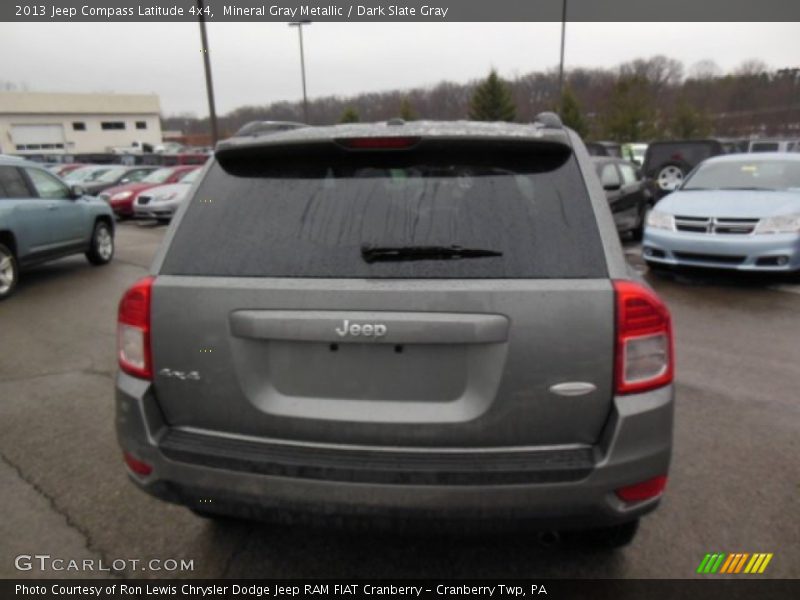 Mineral Gray Metallic / Dark Slate Gray 2013 Jeep Compass Latitude 4x4