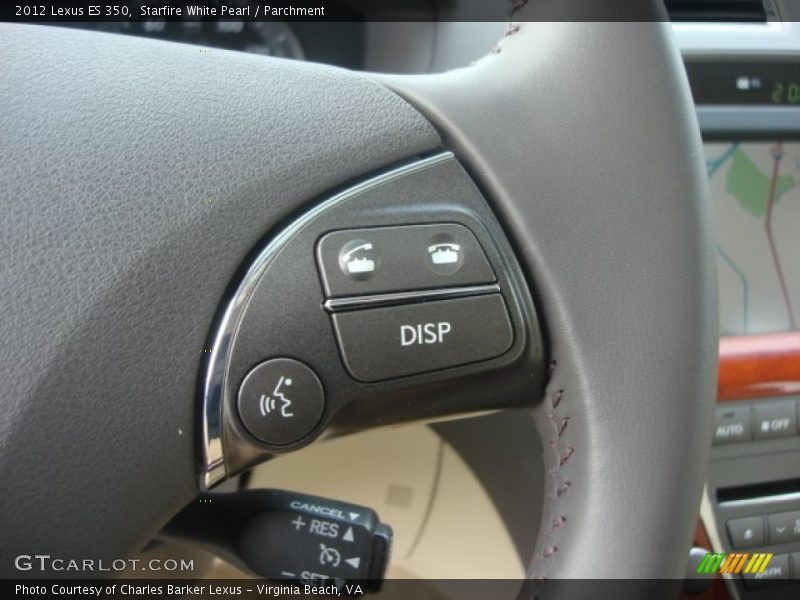 Starfire White Pearl / Parchment 2012 Lexus ES 350