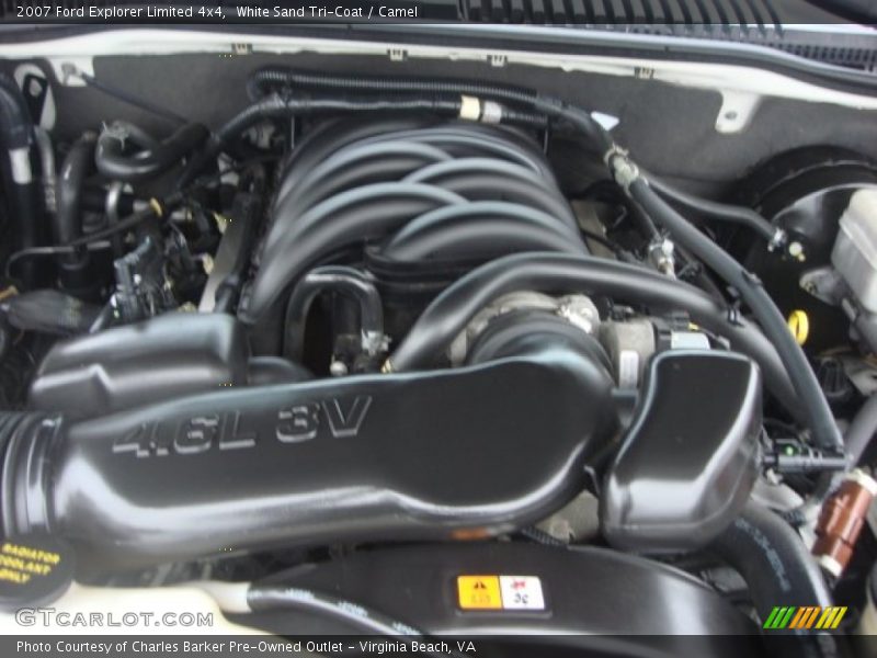  2007 Explorer Limited 4x4 Engine - 4.6L SOHC 24V VVT V8