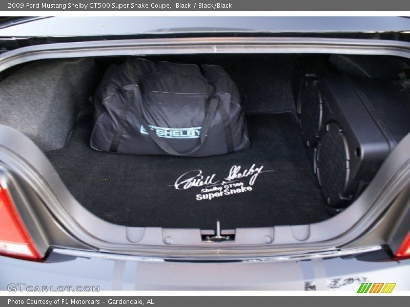  2009 Mustang Shelby GT500 Super Snake Coupe Trunk