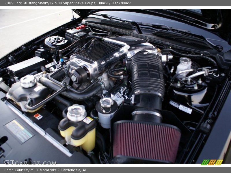  2009 Mustang Shelby GT500 Super Snake Coupe Engine - 5.4 Liter Shelby Super Snake Supercharged DOHC 32-Valve V8