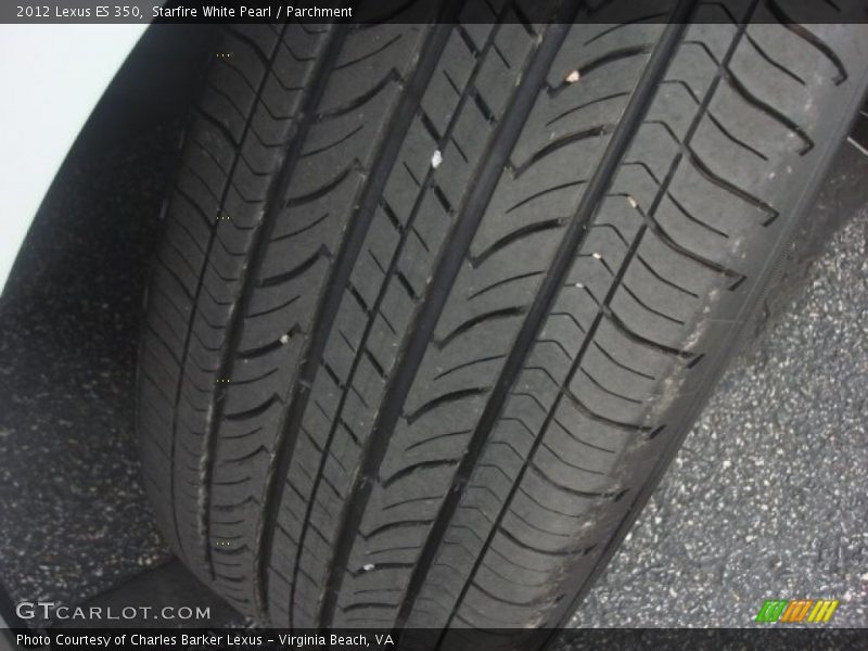 Starfire White Pearl / Parchment 2012 Lexus ES 350