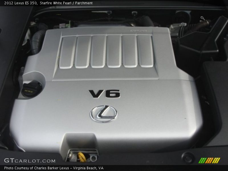 Starfire White Pearl / Parchment 2012 Lexus ES 350