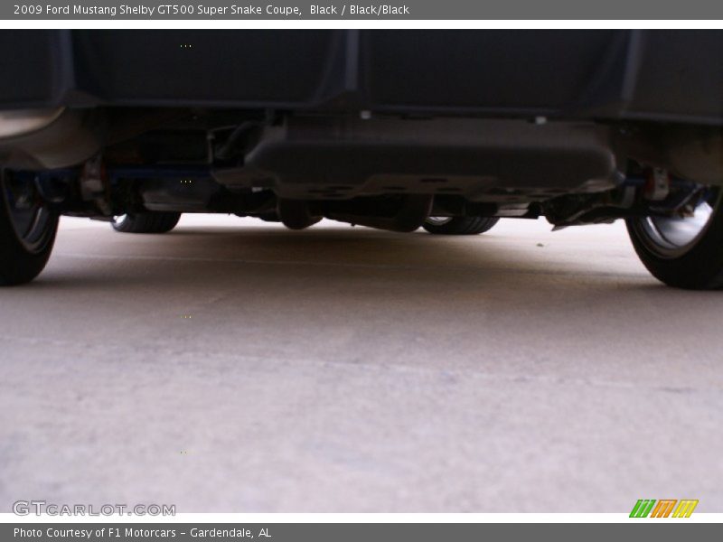 Black / Black/Black 2009 Ford Mustang Shelby GT500 Super Snake Coupe
