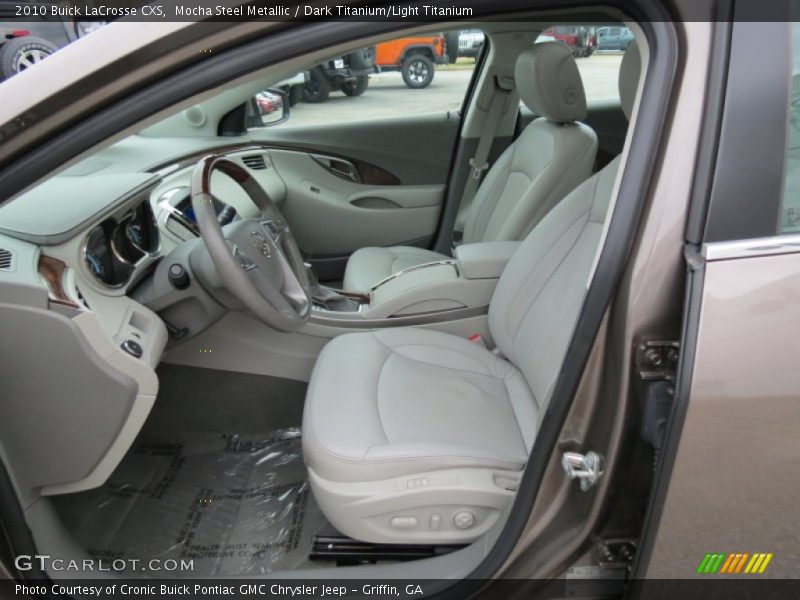 Front Seat of 2010 LaCrosse CXS