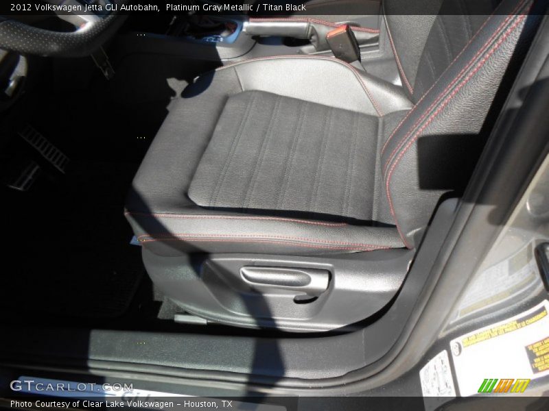 Platinum Gray Metallic / Titan Black 2012 Volkswagen Jetta GLI Autobahn