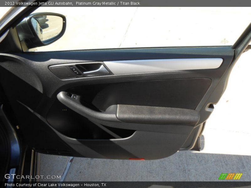 Platinum Gray Metallic / Titan Black 2012 Volkswagen Jetta GLI Autobahn