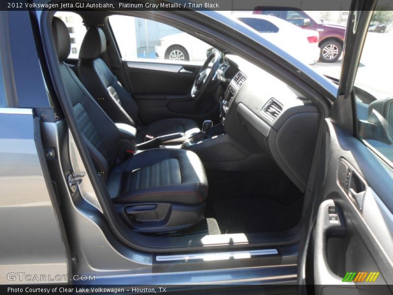 Platinum Gray Metallic / Titan Black 2012 Volkswagen Jetta GLI Autobahn
