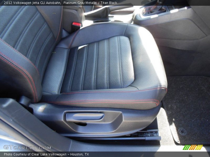 Platinum Gray Metallic / Titan Black 2012 Volkswagen Jetta GLI Autobahn