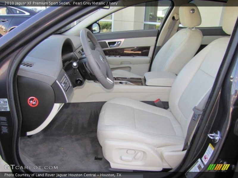  2010 XF Premium Sport Sedan Ivory Interior