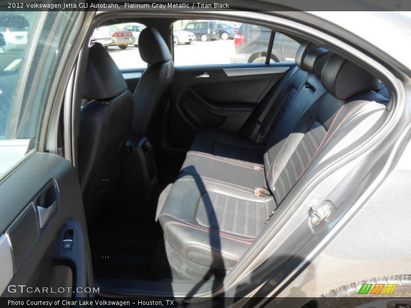 Platinum Gray Metallic / Titan Black 2012 Volkswagen Jetta GLI Autobahn