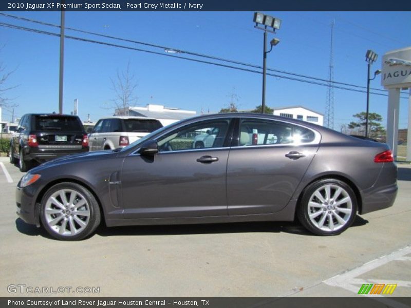  2010 XF Premium Sport Sedan Pearl Grey Metallic