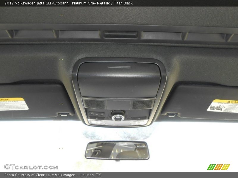 Platinum Gray Metallic / Titan Black 2012 Volkswagen Jetta GLI Autobahn