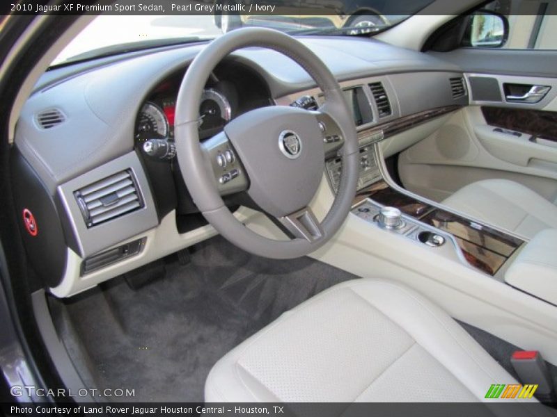  2010 XF Premium Sport Sedan Ivory Interior