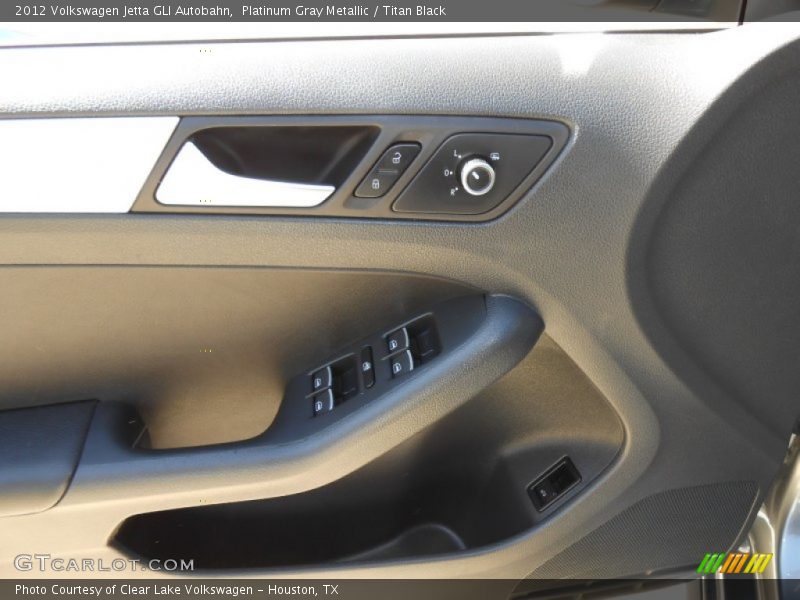Platinum Gray Metallic / Titan Black 2012 Volkswagen Jetta GLI Autobahn