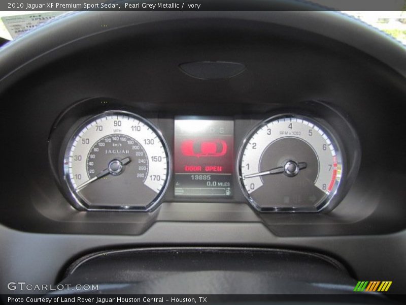  2010 XF Premium Sport Sedan Premium Sport Sedan Gauges