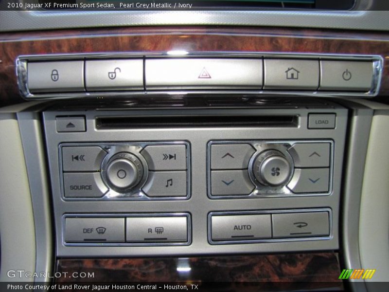 Controls of 2010 XF Premium Sport Sedan
