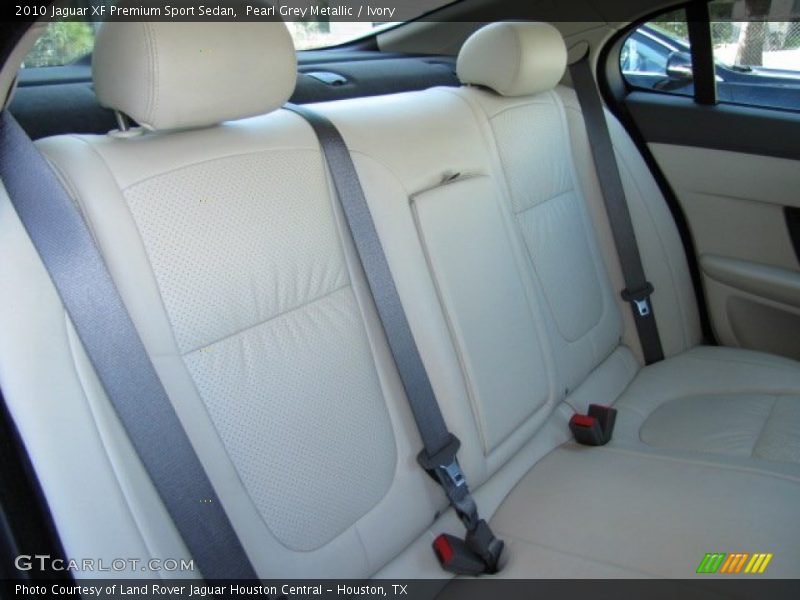 Pearl Grey Metallic / Ivory 2010 Jaguar XF Premium Sport Sedan