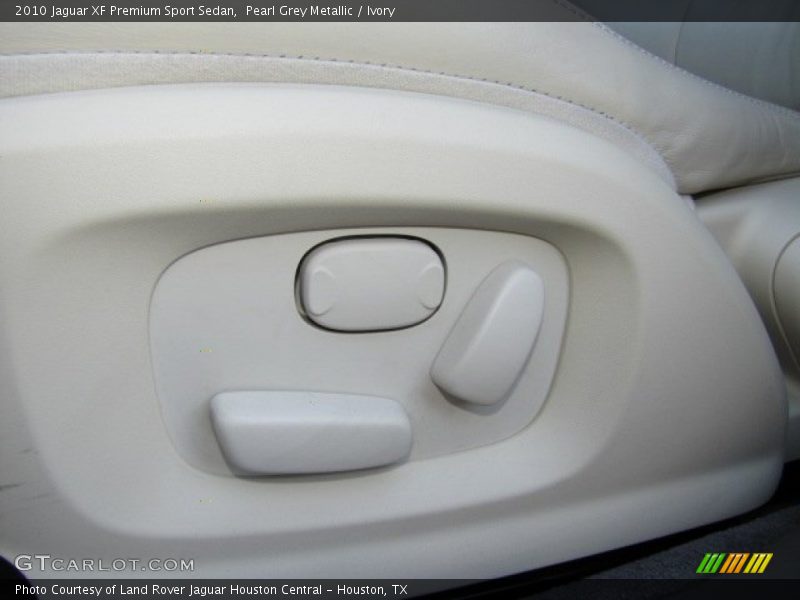 Pearl Grey Metallic / Ivory 2010 Jaguar XF Premium Sport Sedan