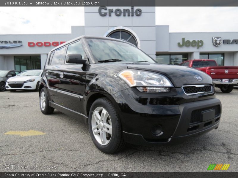 Shadow Black / Black Soul Logo Cloth 2010 Kia Soul +