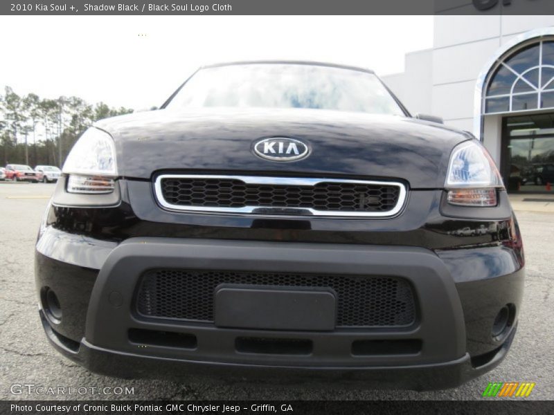 Shadow Black / Black Soul Logo Cloth 2010 Kia Soul +