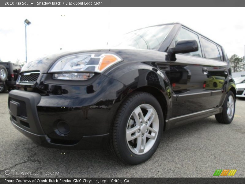 Shadow Black / Black Soul Logo Cloth 2010 Kia Soul +