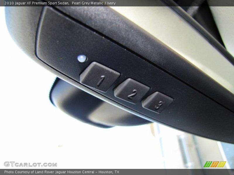 Pearl Grey Metallic / Ivory 2010 Jaguar XF Premium Sport Sedan