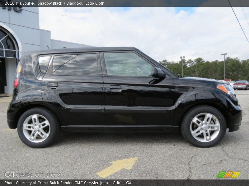 Shadow Black / Black Soul Logo Cloth 2010 Kia Soul +