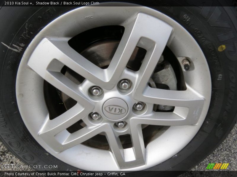 Shadow Black / Black Soul Logo Cloth 2010 Kia Soul +