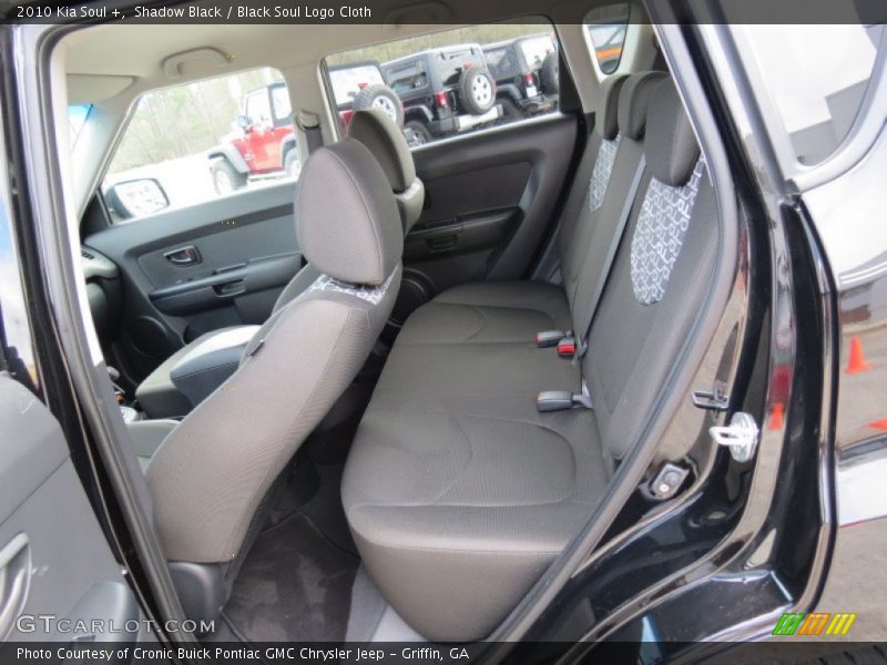 Shadow Black / Black Soul Logo Cloth 2010 Kia Soul +