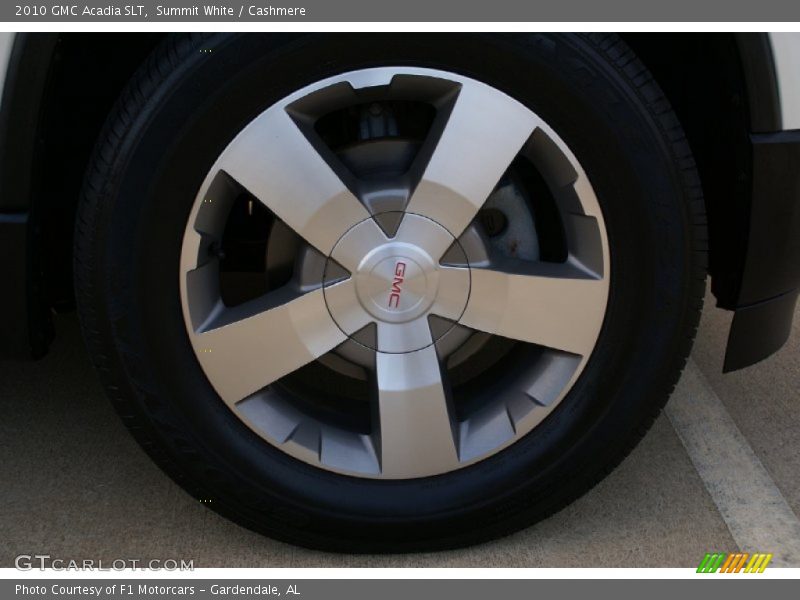 Summit White / Cashmere 2010 GMC Acadia SLT