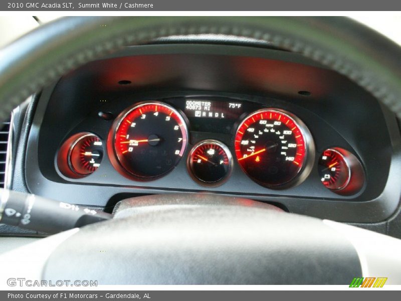 Summit White / Cashmere 2010 GMC Acadia SLT