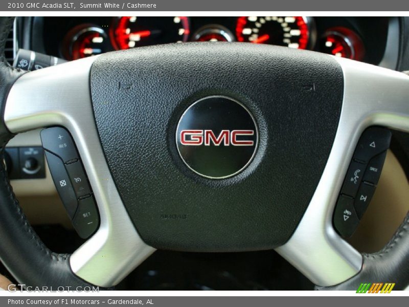 Summit White / Cashmere 2010 GMC Acadia SLT