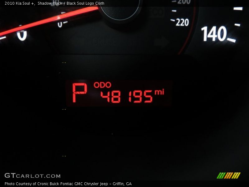 Shadow Black / Black Soul Logo Cloth 2010 Kia Soul +