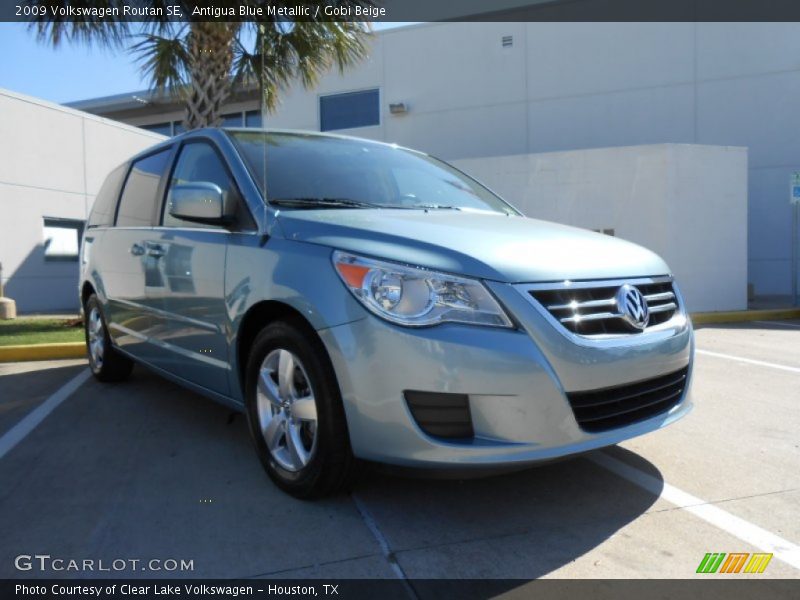 Antigua Blue Metallic / Gobi Beige 2009 Volkswagen Routan SE