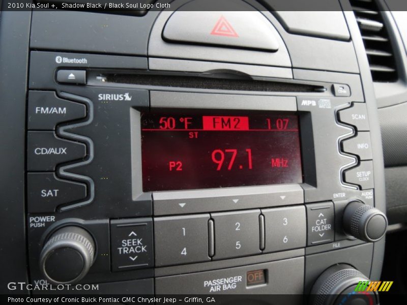 Shadow Black / Black Soul Logo Cloth 2010 Kia Soul +