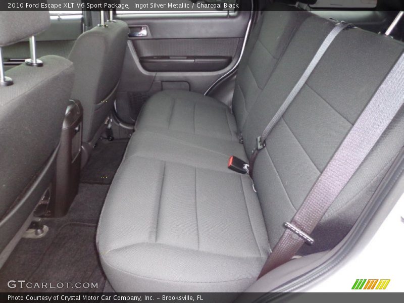Rear Seat of 2010 Escape XLT V6 Sport Package